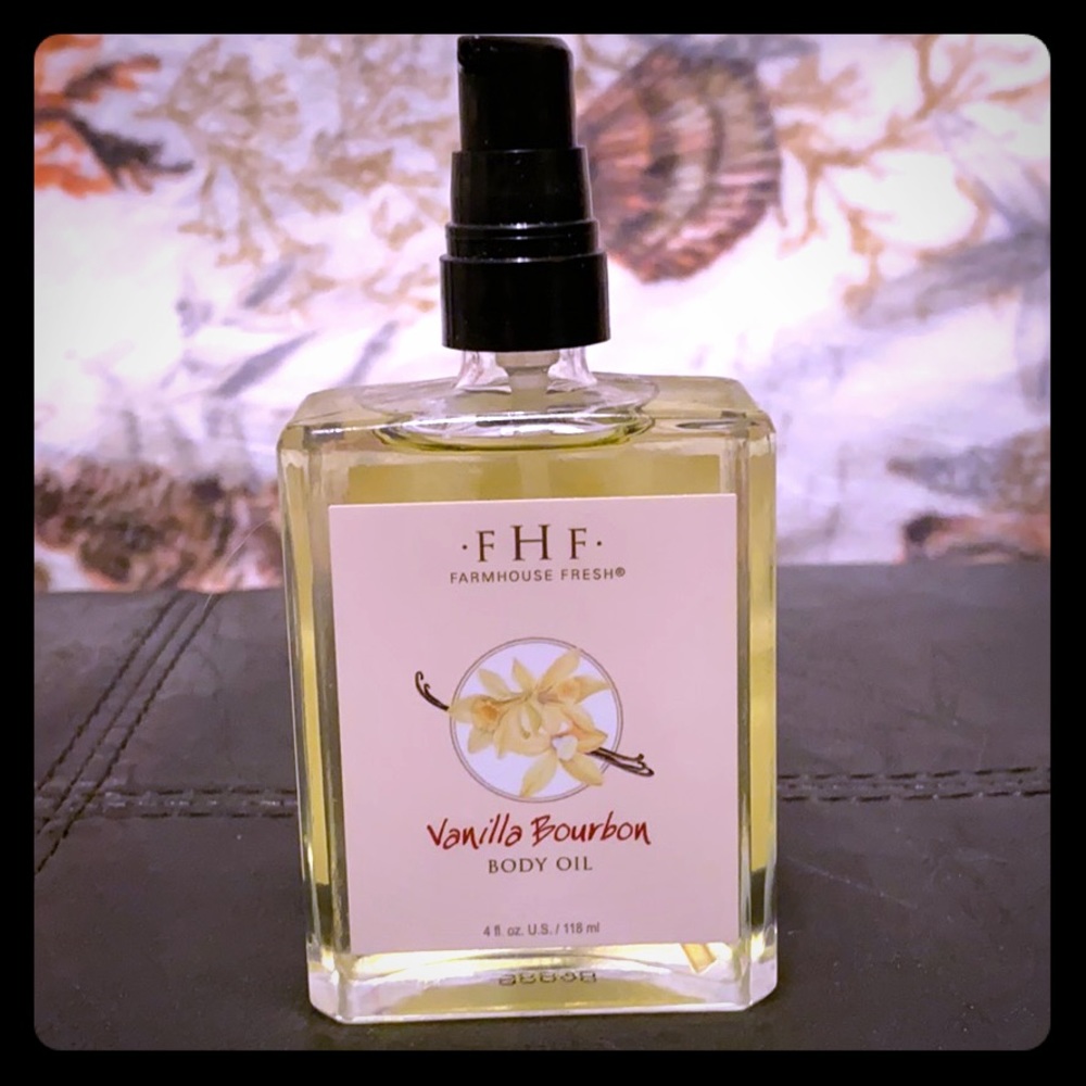 Farmhouse Fresh Vanilla Bourbon Body Oil